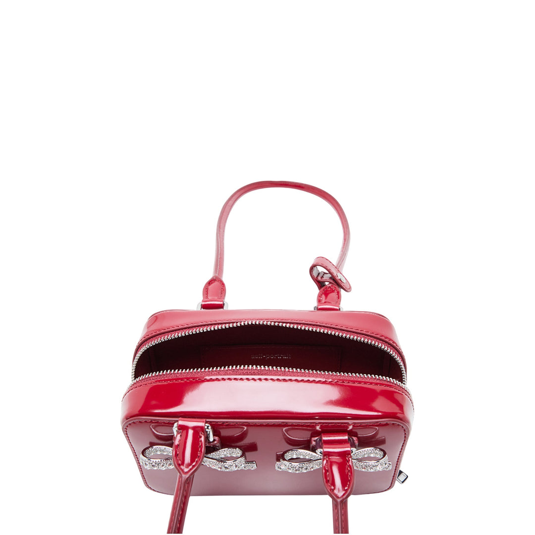 Burgundy Leather Shoulder Bag