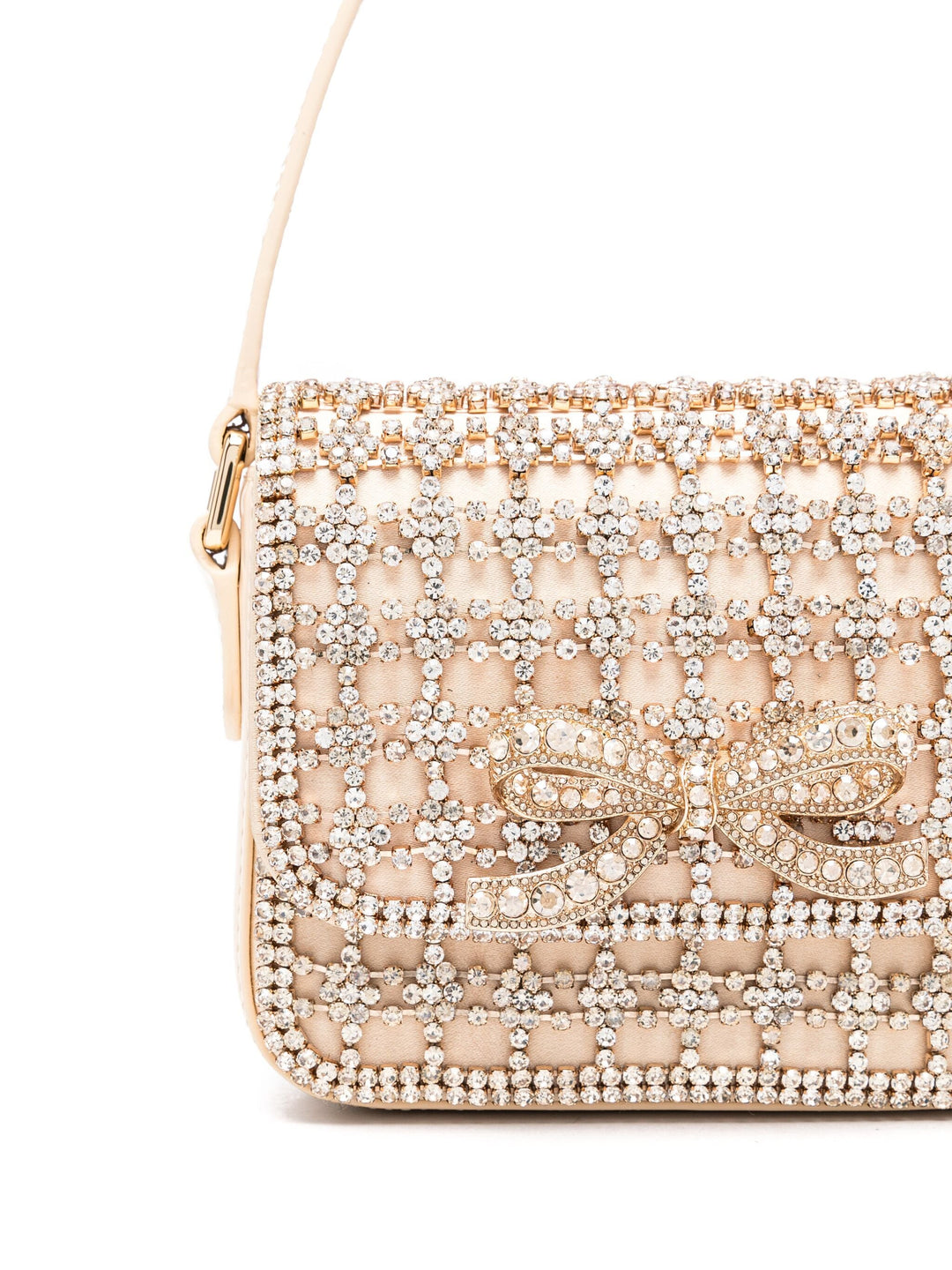Gold Crystal Micro Bag