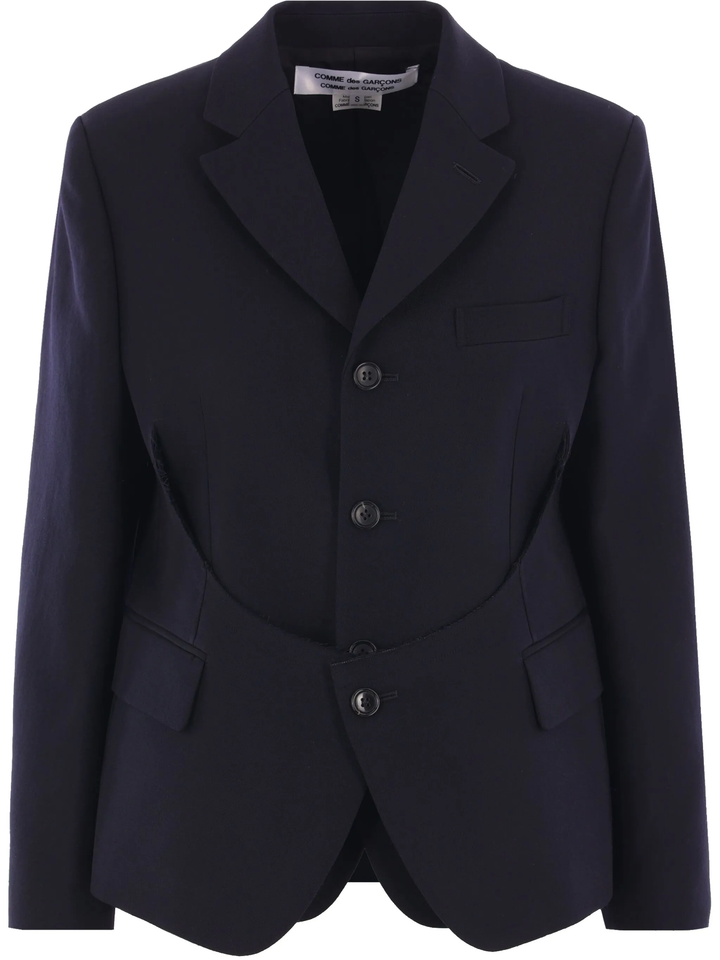 Wool Gabardine Medium Jacket