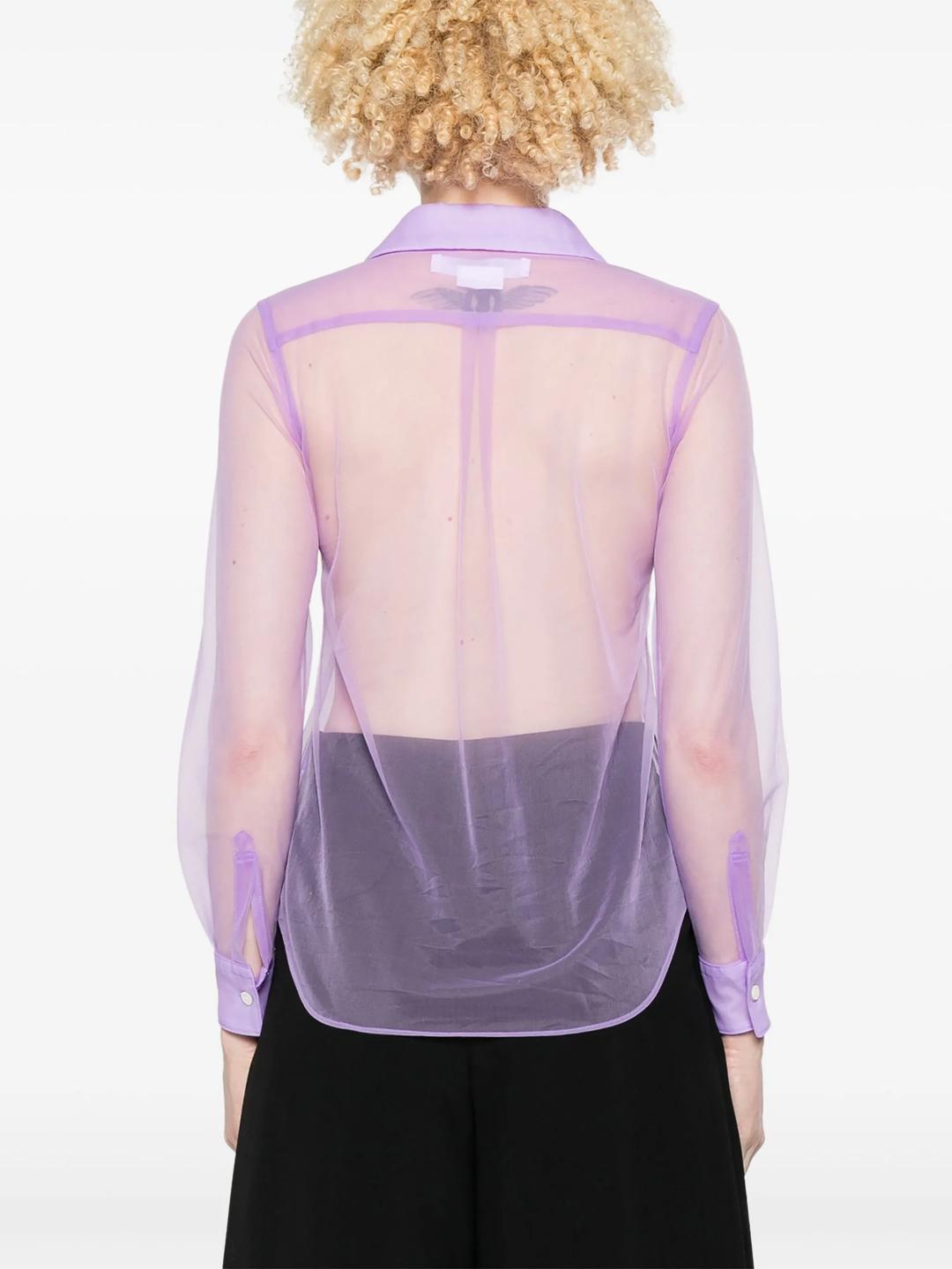 Nylon Tricot Thin Blouse