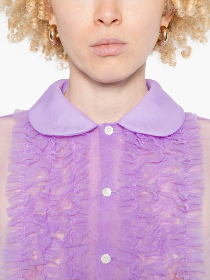 Nylon Tricot Thin Blouse