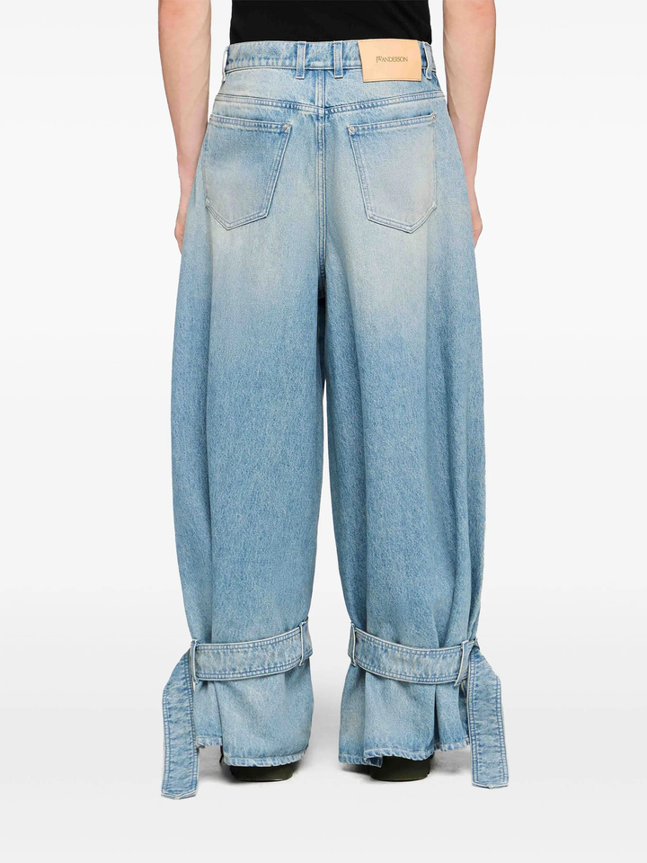 Buckled Cuff Jeans