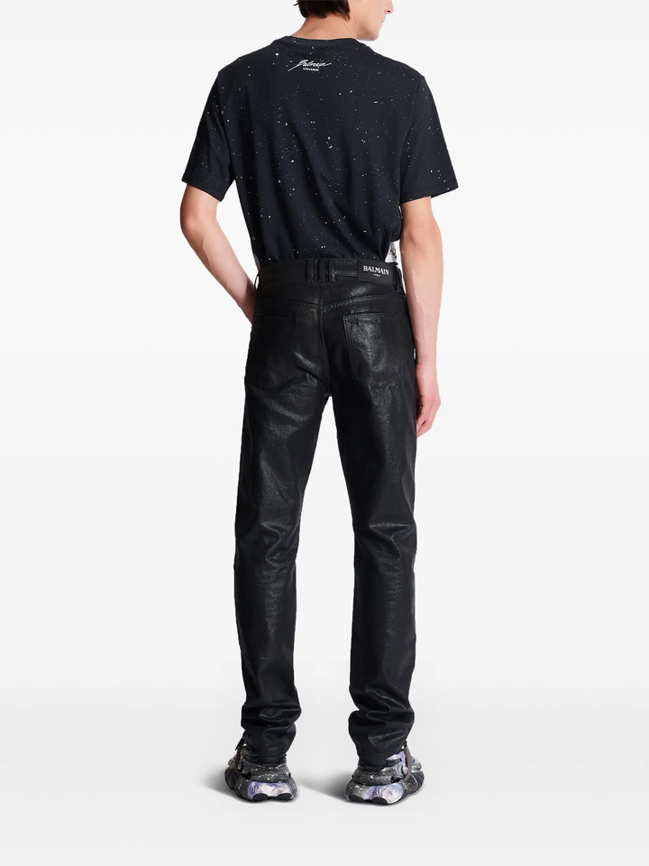 Regular Denim Shiny Black
