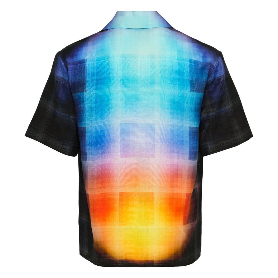 Short Sleeve Cuban Collar Shirt