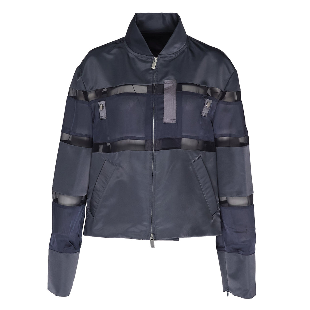 Nylon Twill Mix Blouson