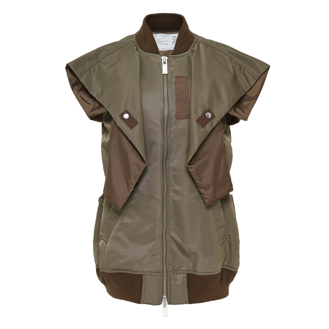 Nylon Twill Vest