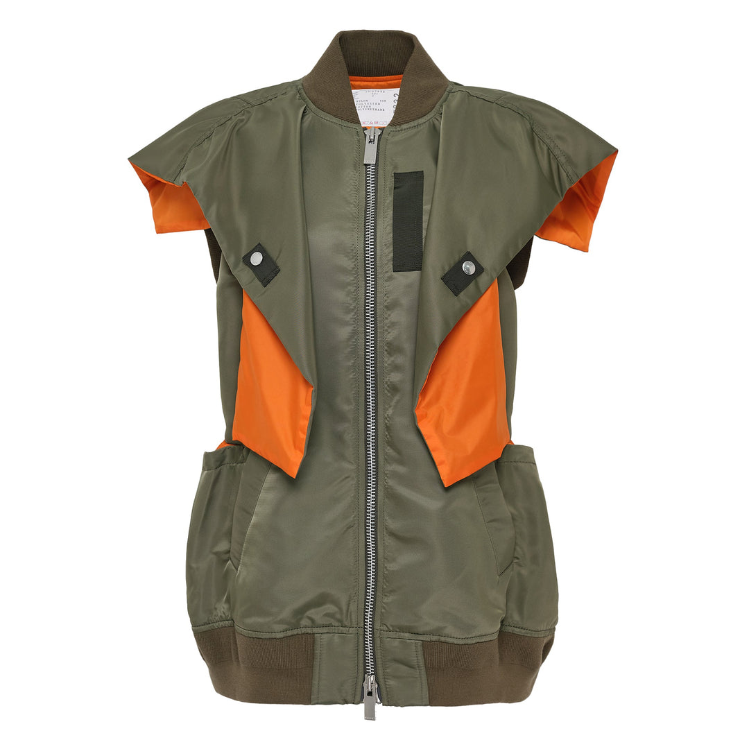 Nylon Twill Vest