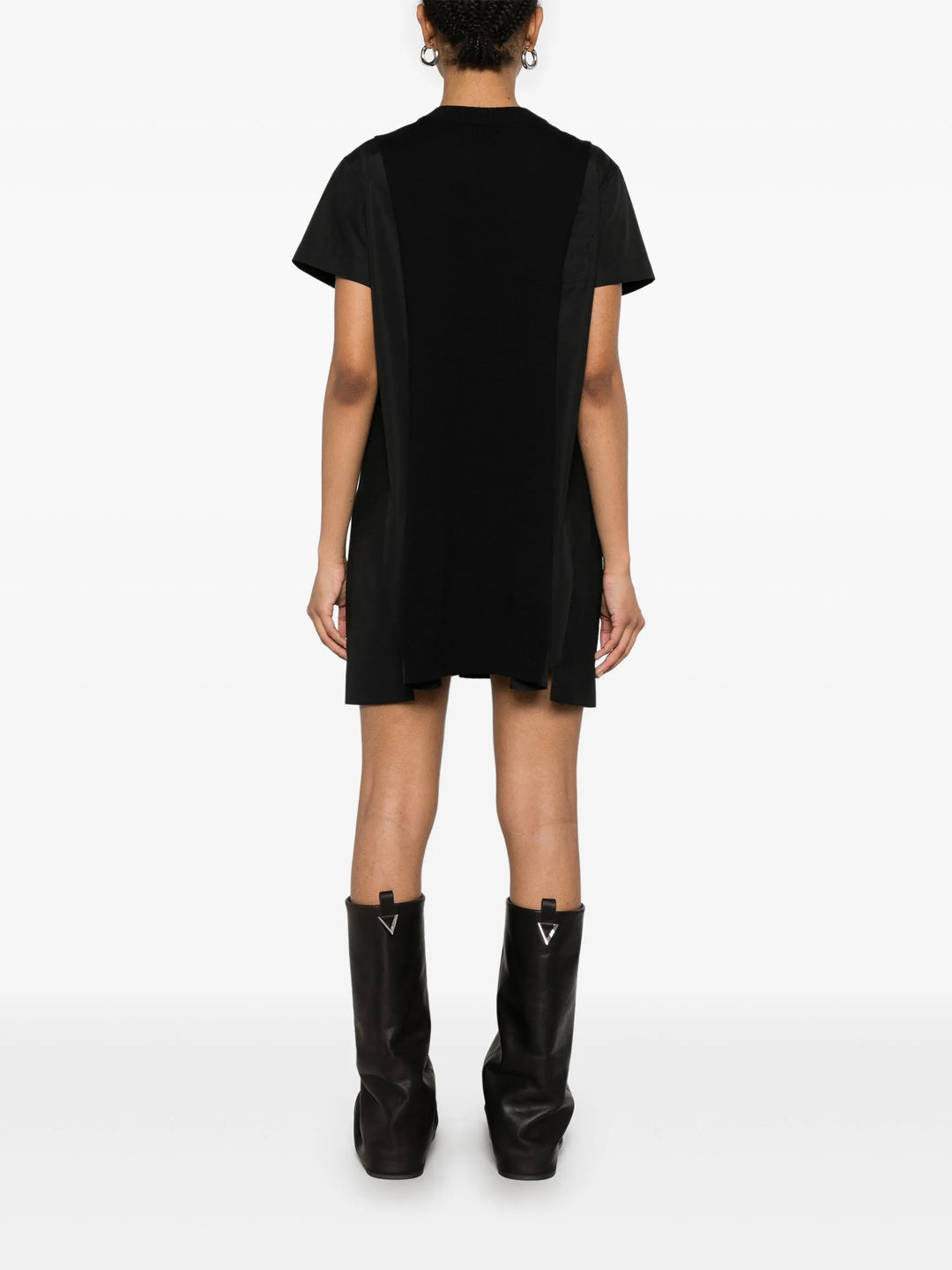 Poplin x Knit Dress