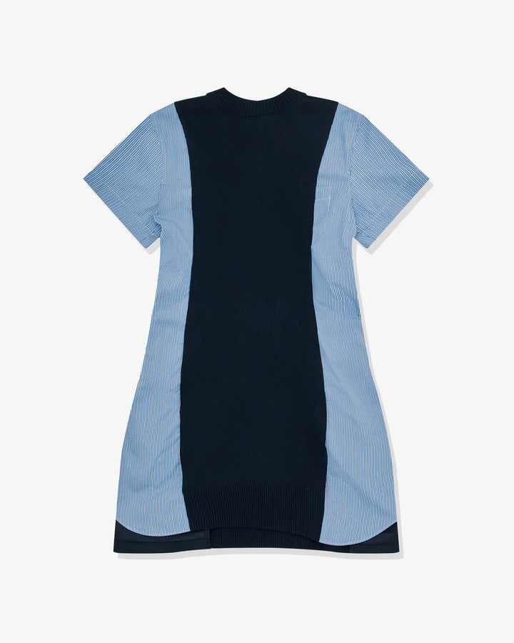 Poplin x Knit Dress