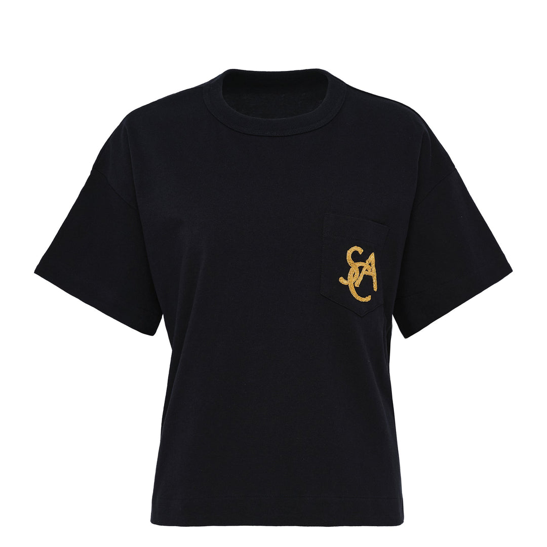 Emblem Cotton Jersey T-Shirt