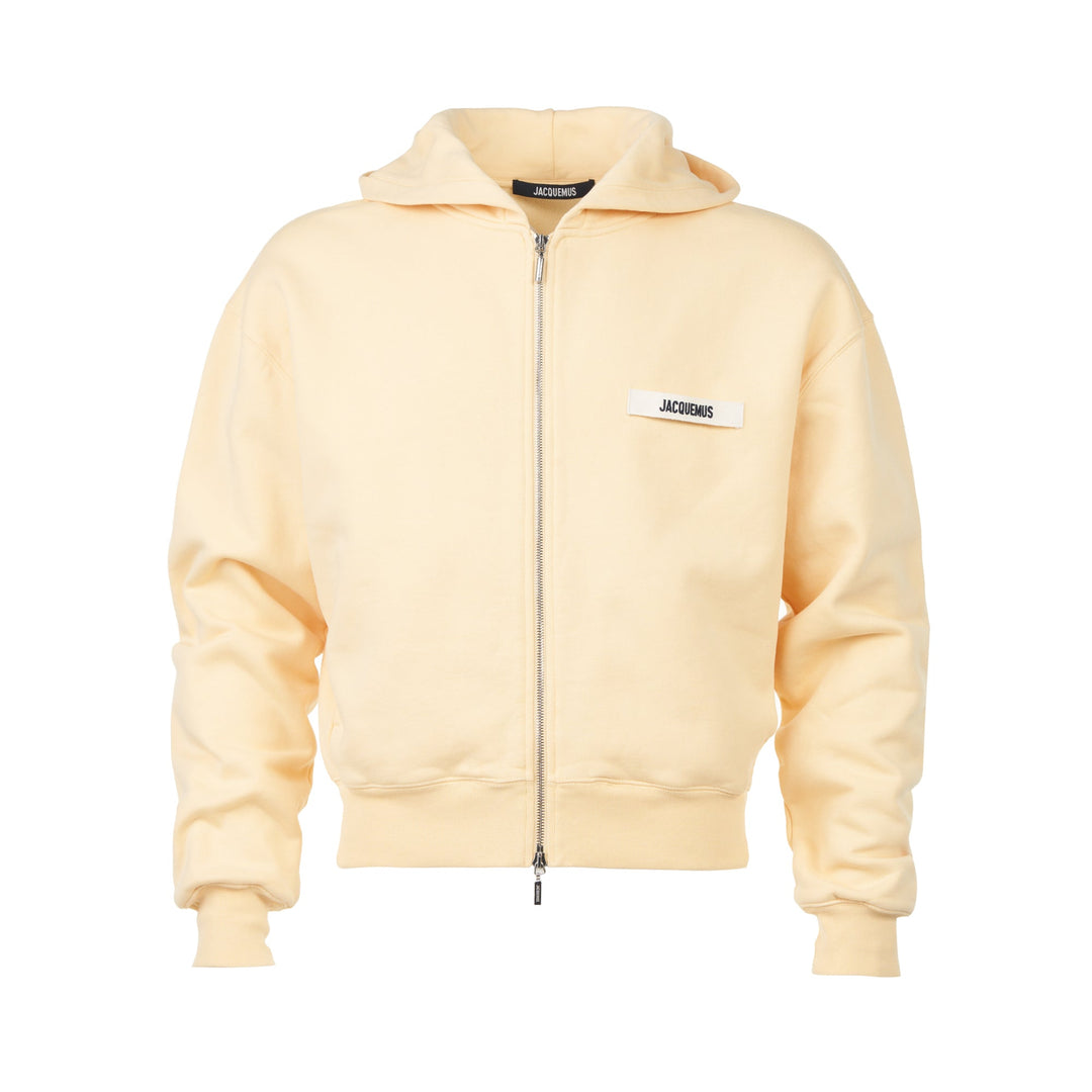 Le Hoodie Zip Gros Grain