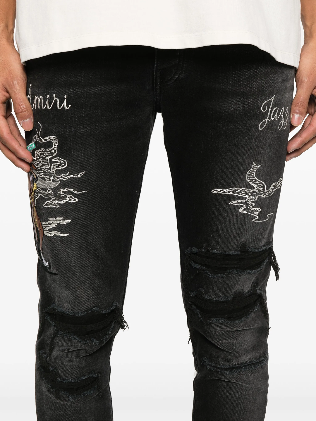 Jazz Wolf Skinny Jeans