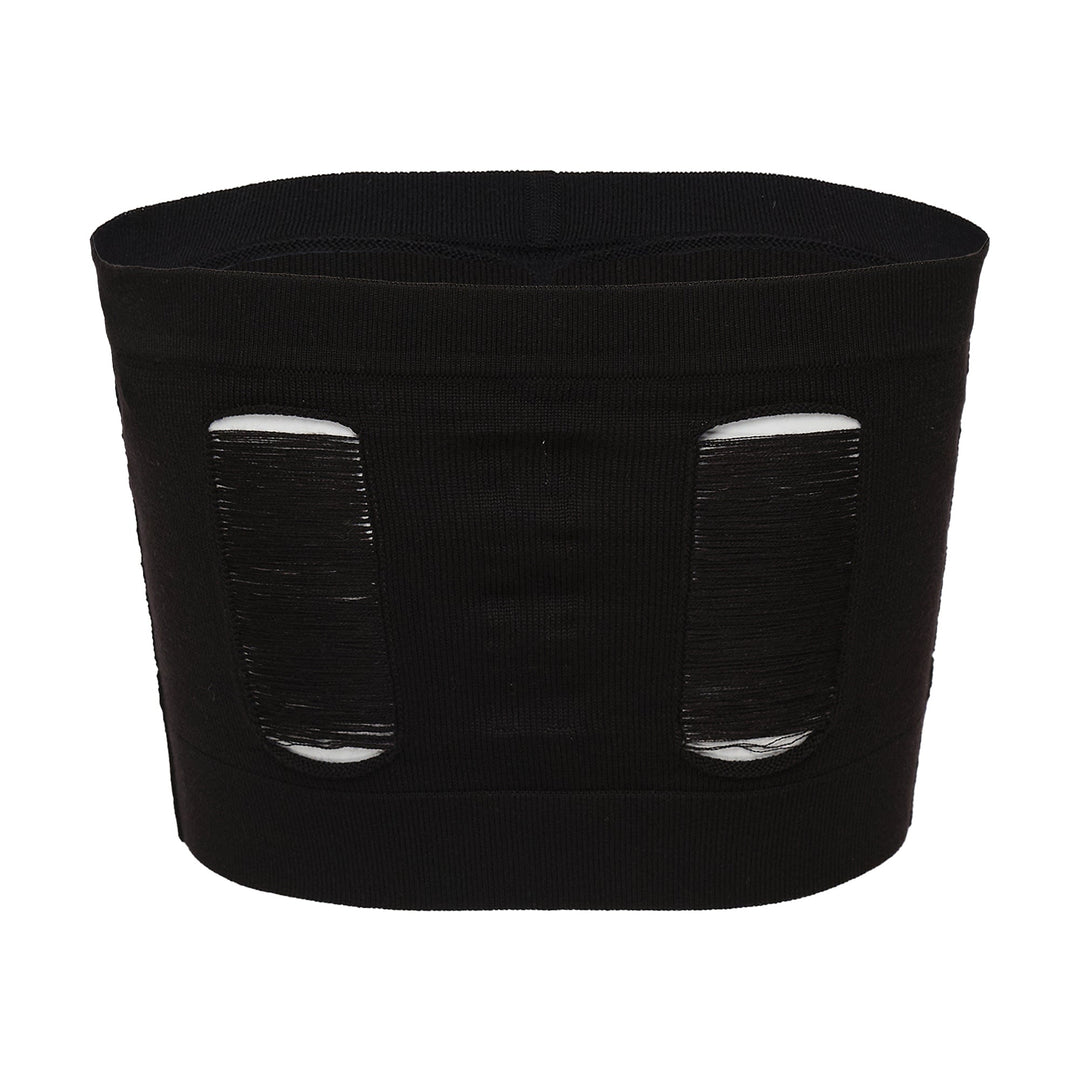 Tanja Bandeau Shredded Merino Knit