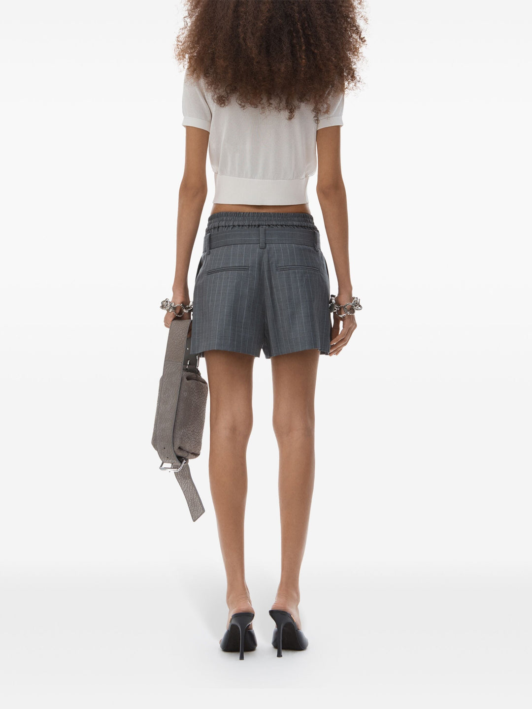 Pre-Styled Pleated Short With Boxer Waistband