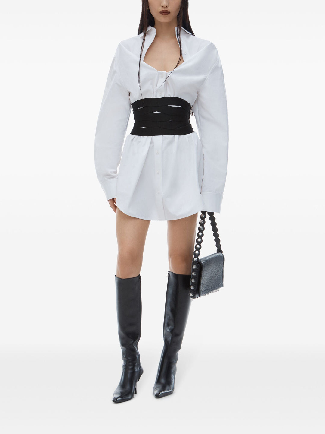 Deconstructed Mini Shirtdress