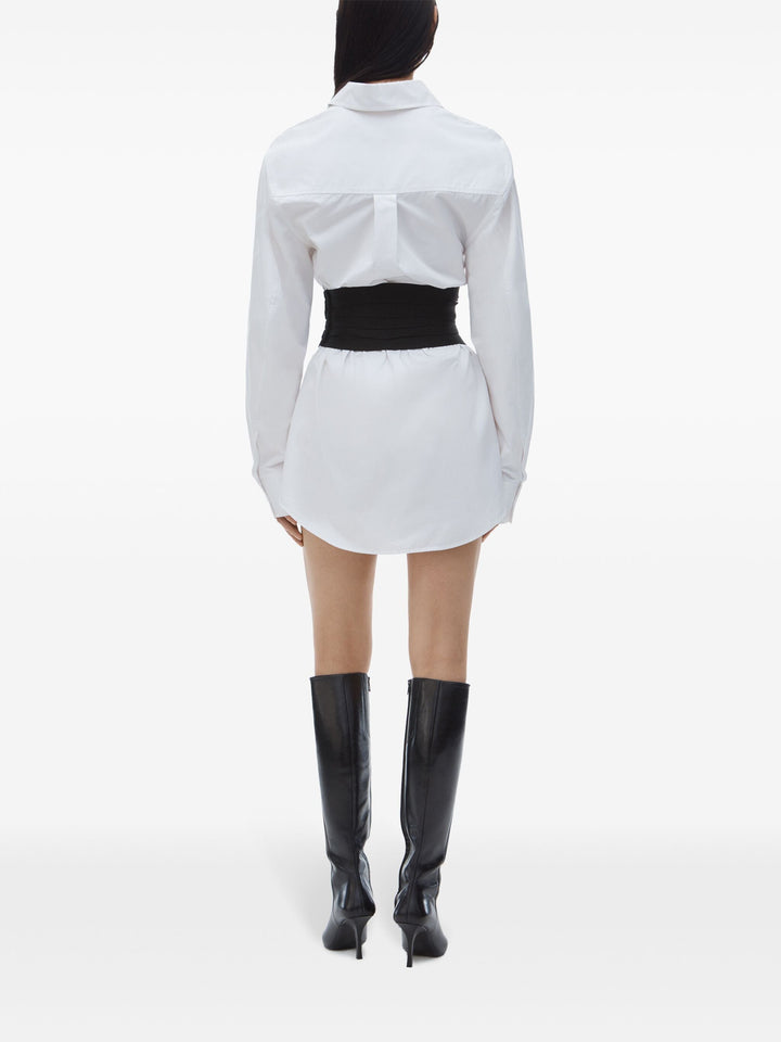 Deconstructed Mini Shirtdress