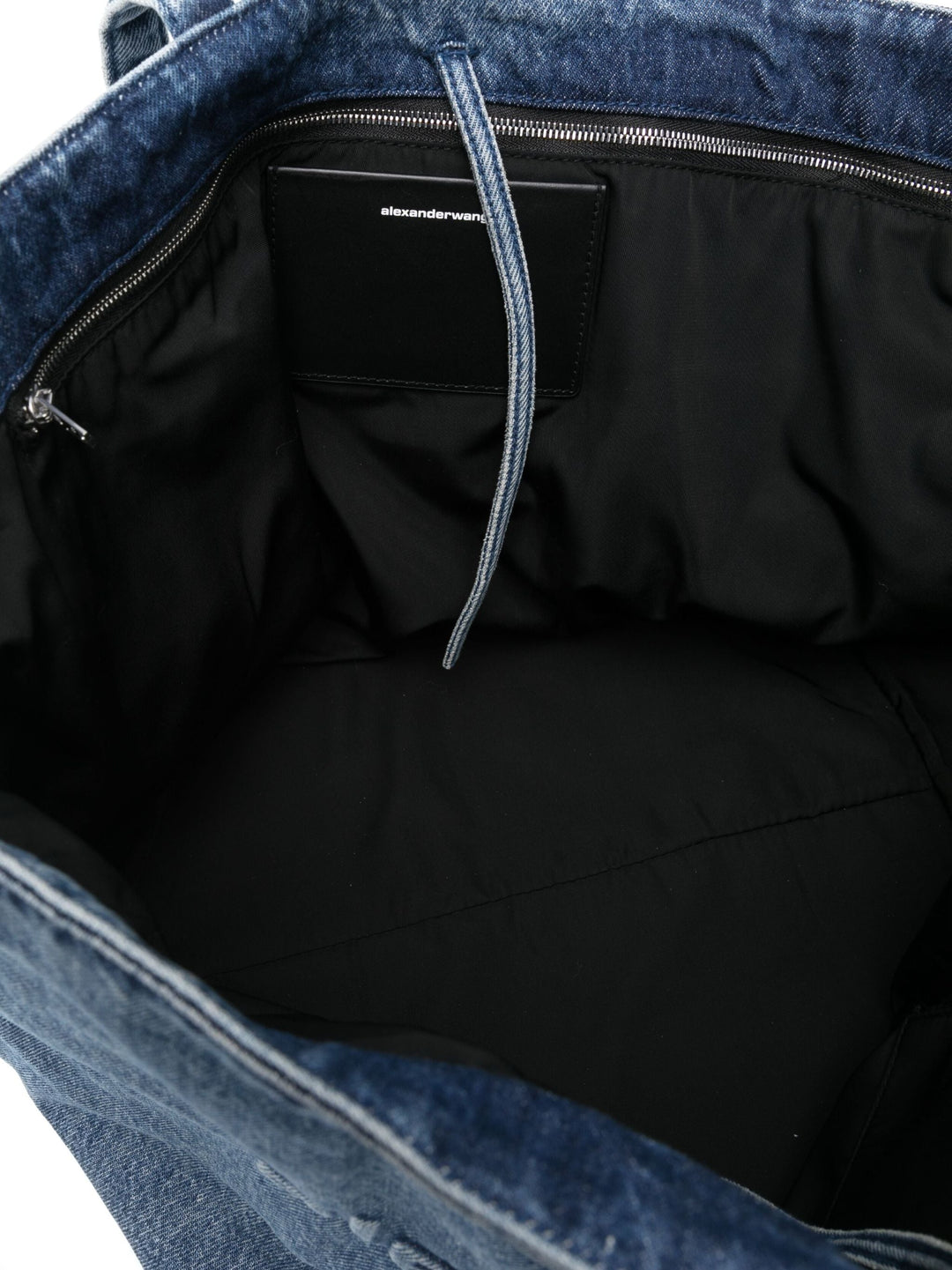 Punch Tote In Vintage Medium Indigo