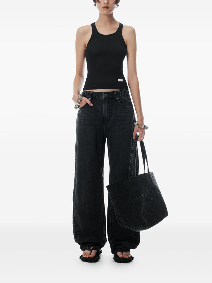 Logo Embossed Ballon Jogger Pant In Cotton