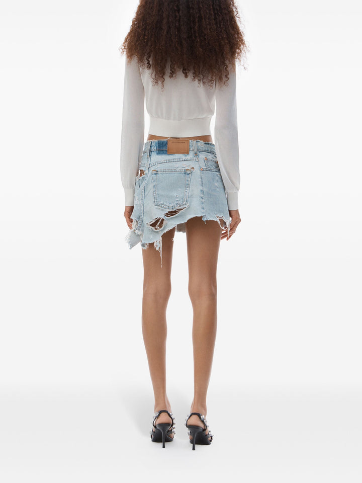 Logo-Embroidered Cropped Cardigan In Viscose