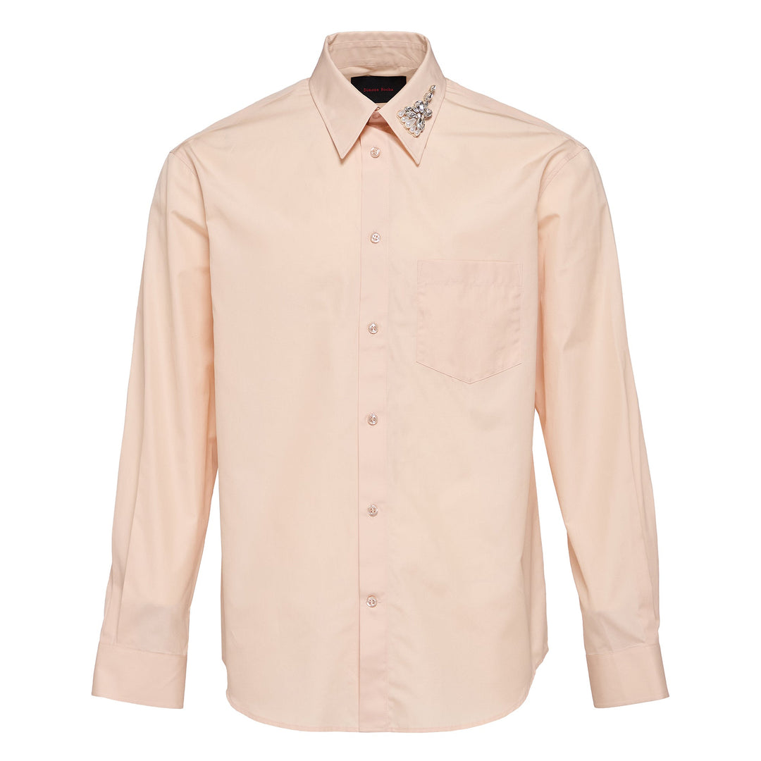 Classic Fit Shirt With Turbo Embroidery