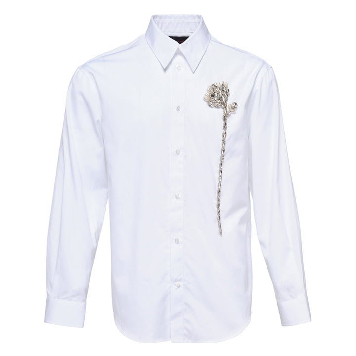 Classic Shirt With Turbo Embroidery