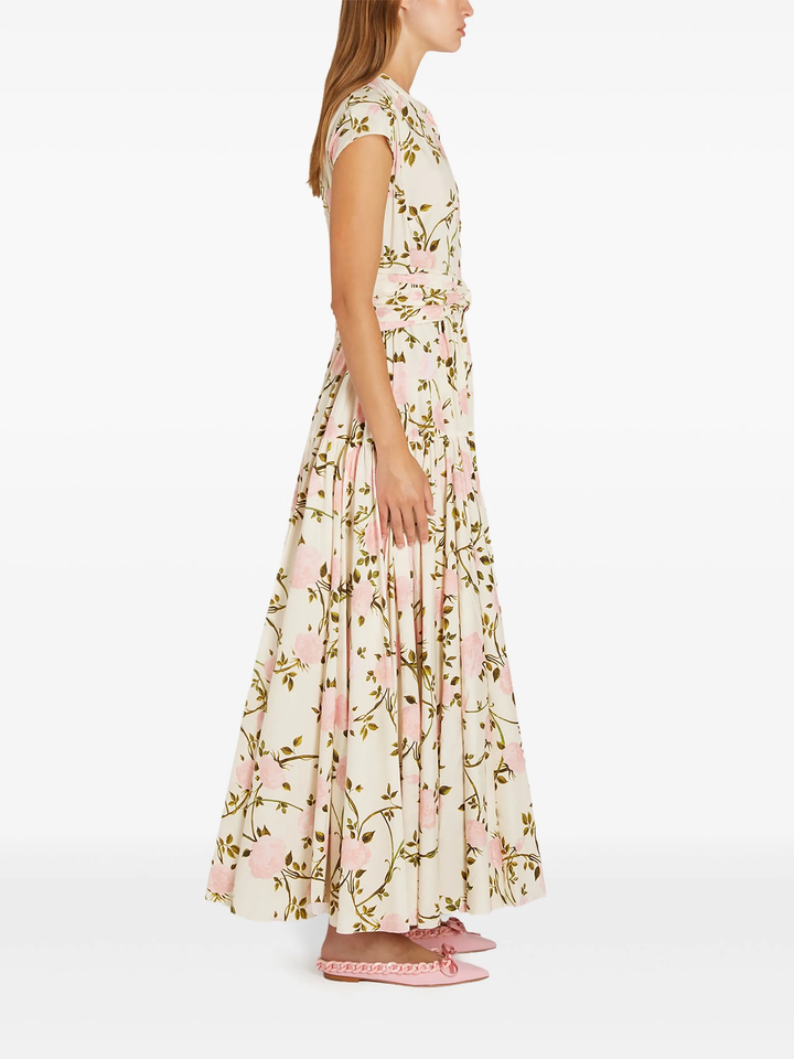 Popeline Printed Dress