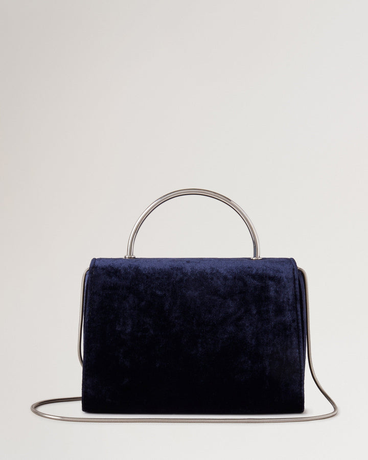 Small Lana Top Handle Night Sky Velvet