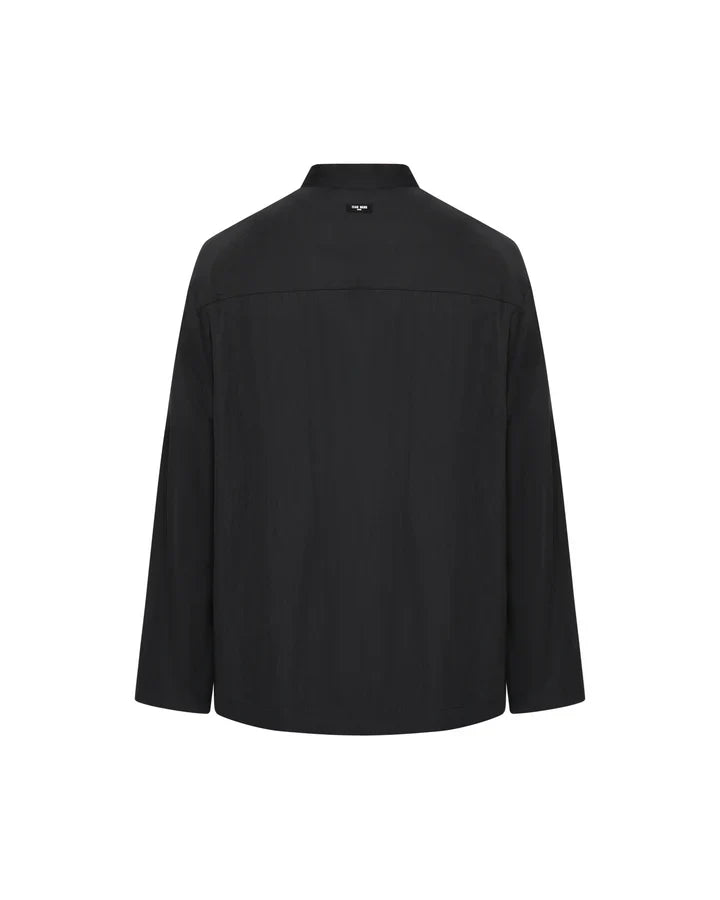 Banded Collar Shirt