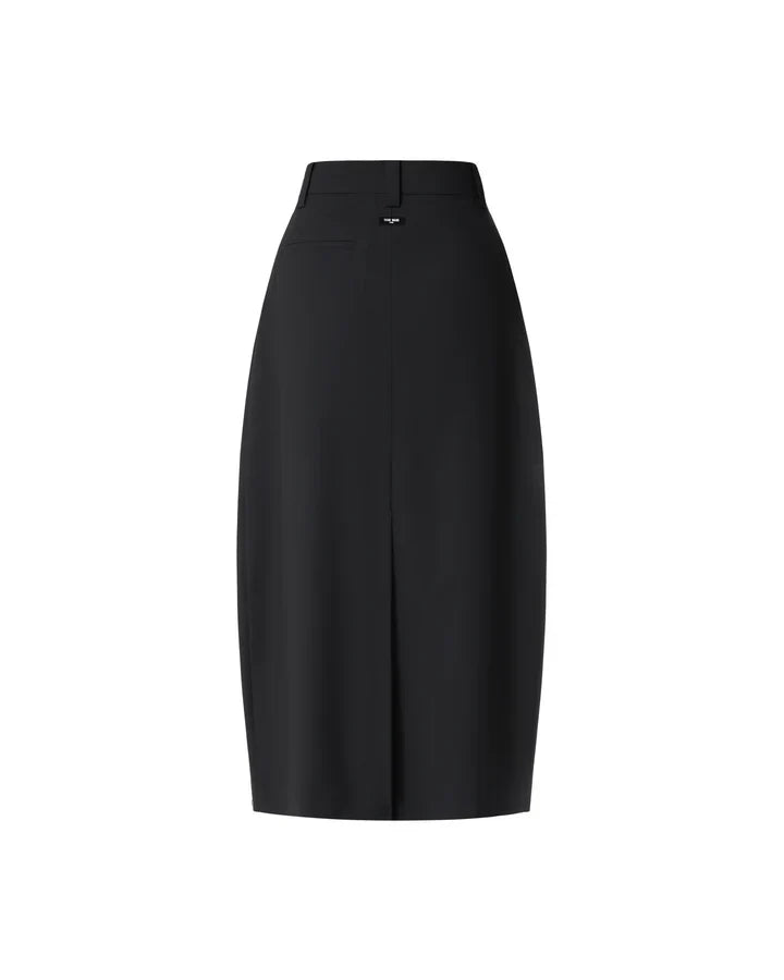 Pleated Midi Skirt