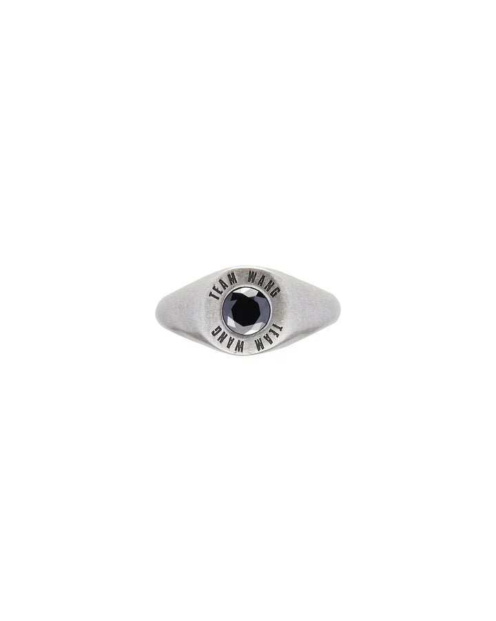 Classic Silver Gem Ring