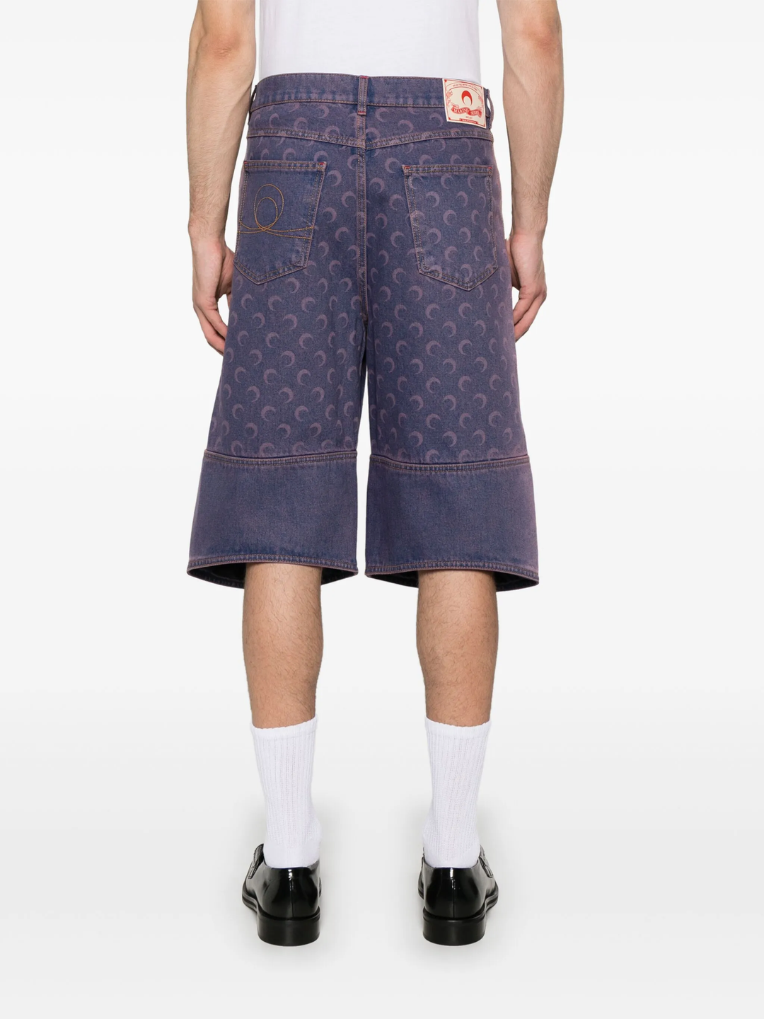 Moon Laser Denim Bermudas