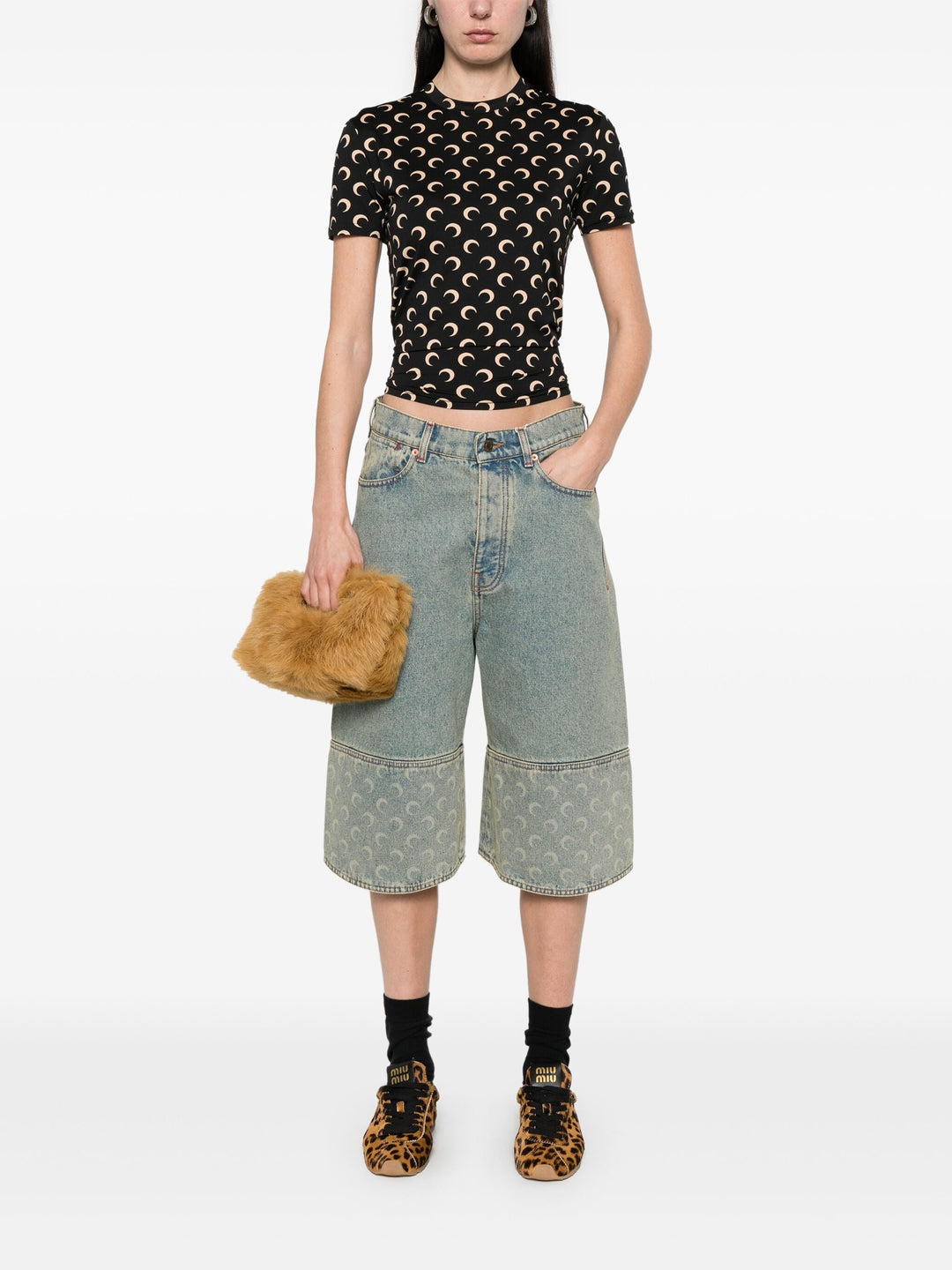 Recycled Moon Jersey Short Sleeve Tee