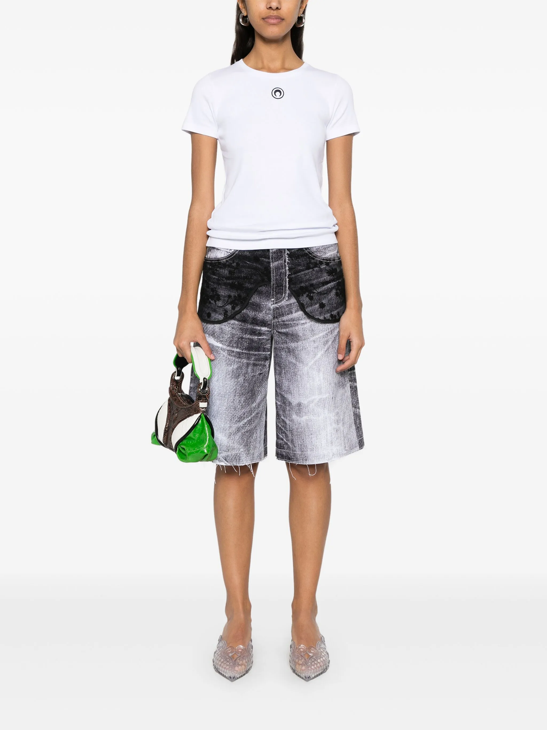 Moon Logo Jersey Baby Fit T-Shirt