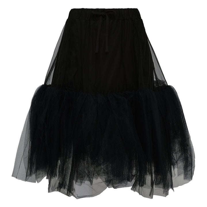 Elasticated Tutu Hem Detail Skirt