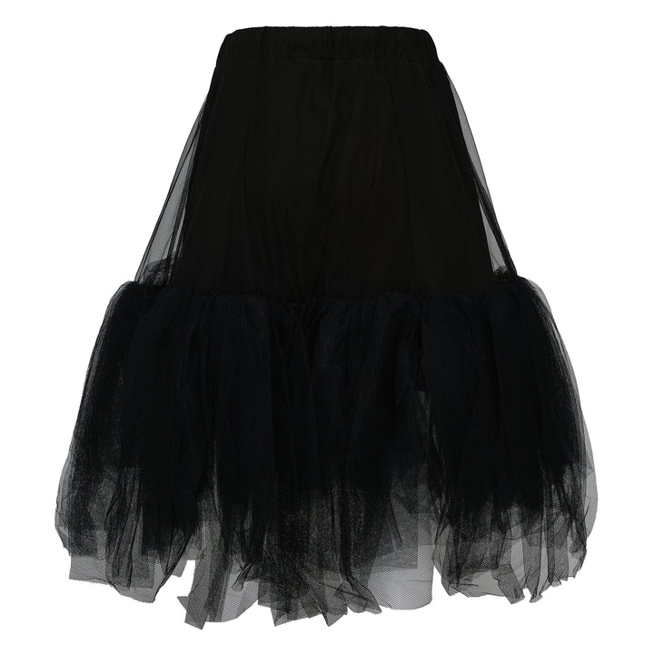 Elasticated Tutu Hem Detail Skirt