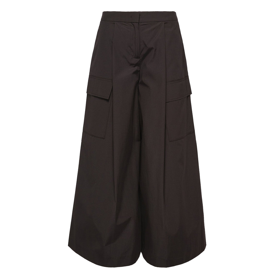 Sheen Cotton Taffeta Cargo Pants