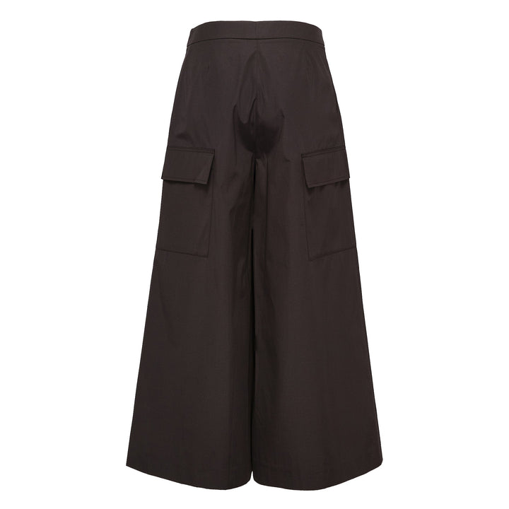 Sheen Cotton Taffeta Cargo Pants