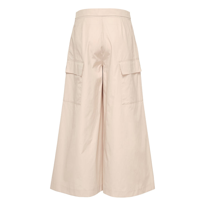 Sheen Cotton Taffeta Cargo Pants