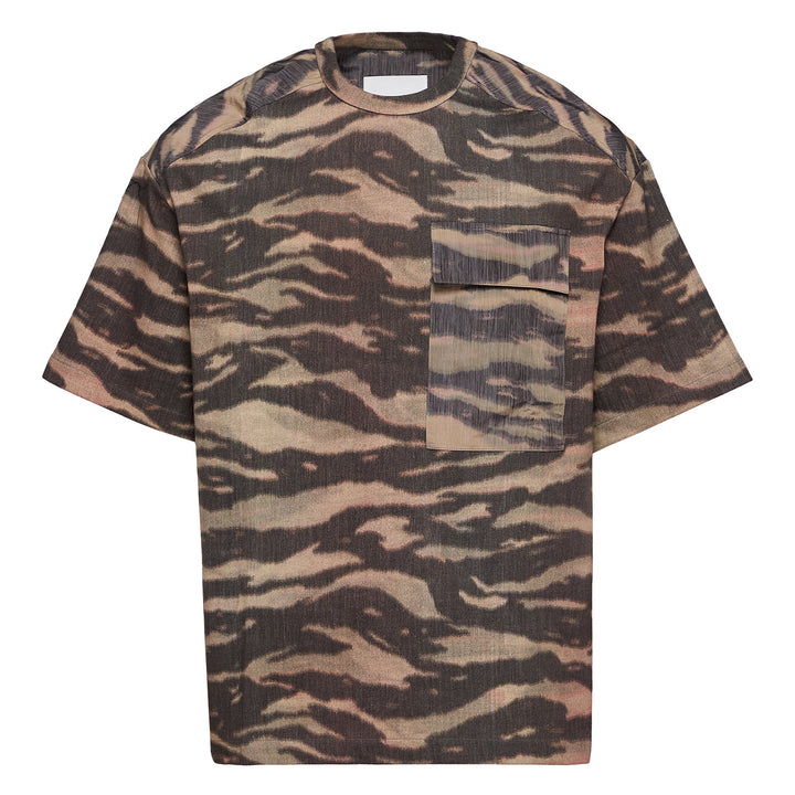 Printed Compact Cotton Tee