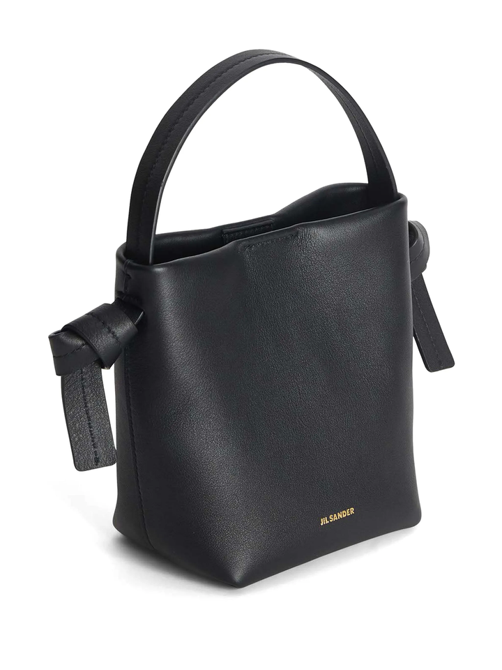 Knot Hobo Mini R-Calf With Canvas Crossbody
