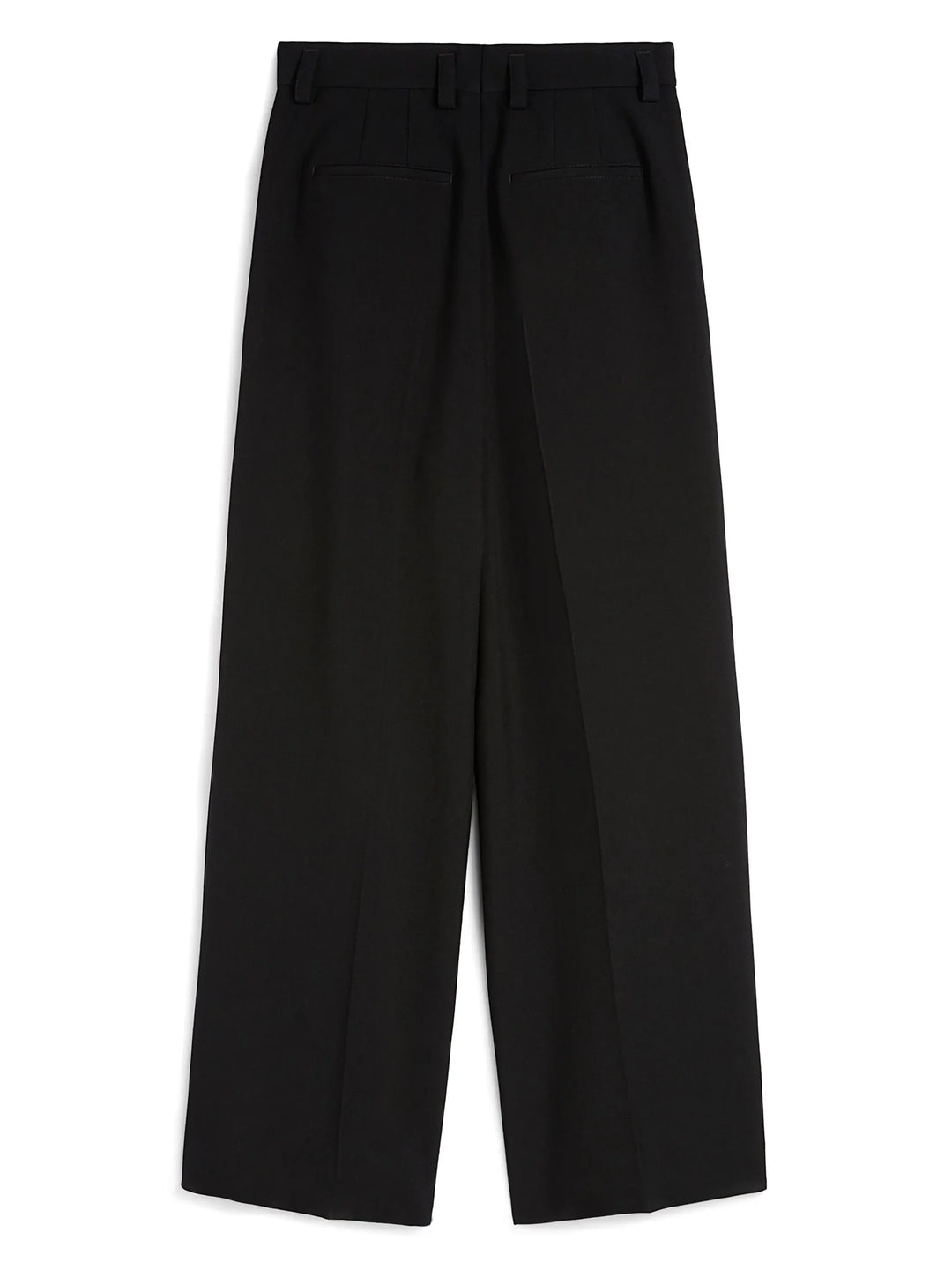 Pleated Pants Fluid Silk And Viscose