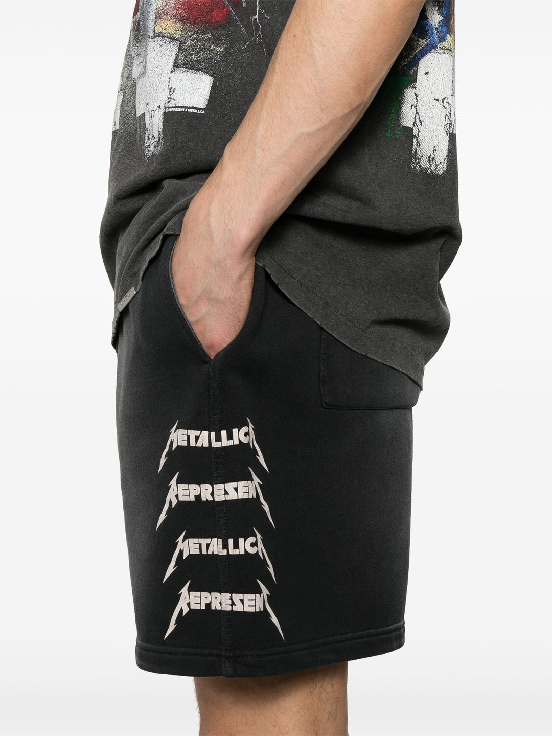 Metallica 40 Year Anniversary Shorts