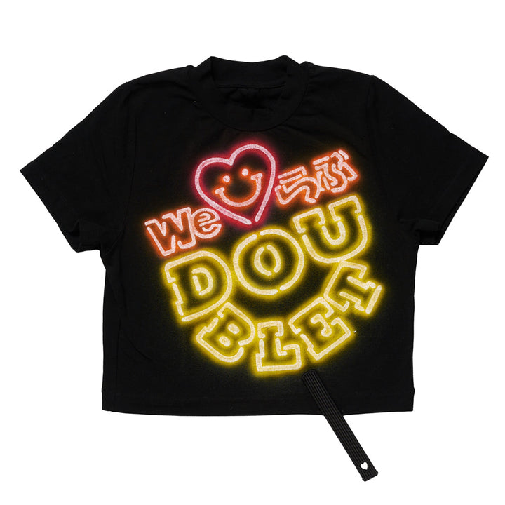 Fan-Service Neon Paint T-Shirt