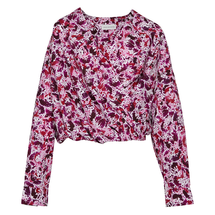 Loose Top With Draped Front