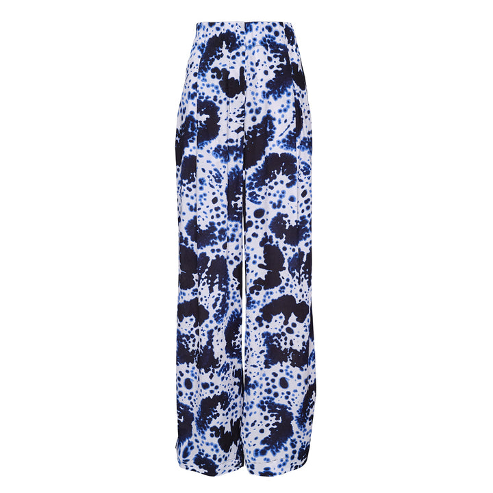 Wide Leg Elasticated Trousers