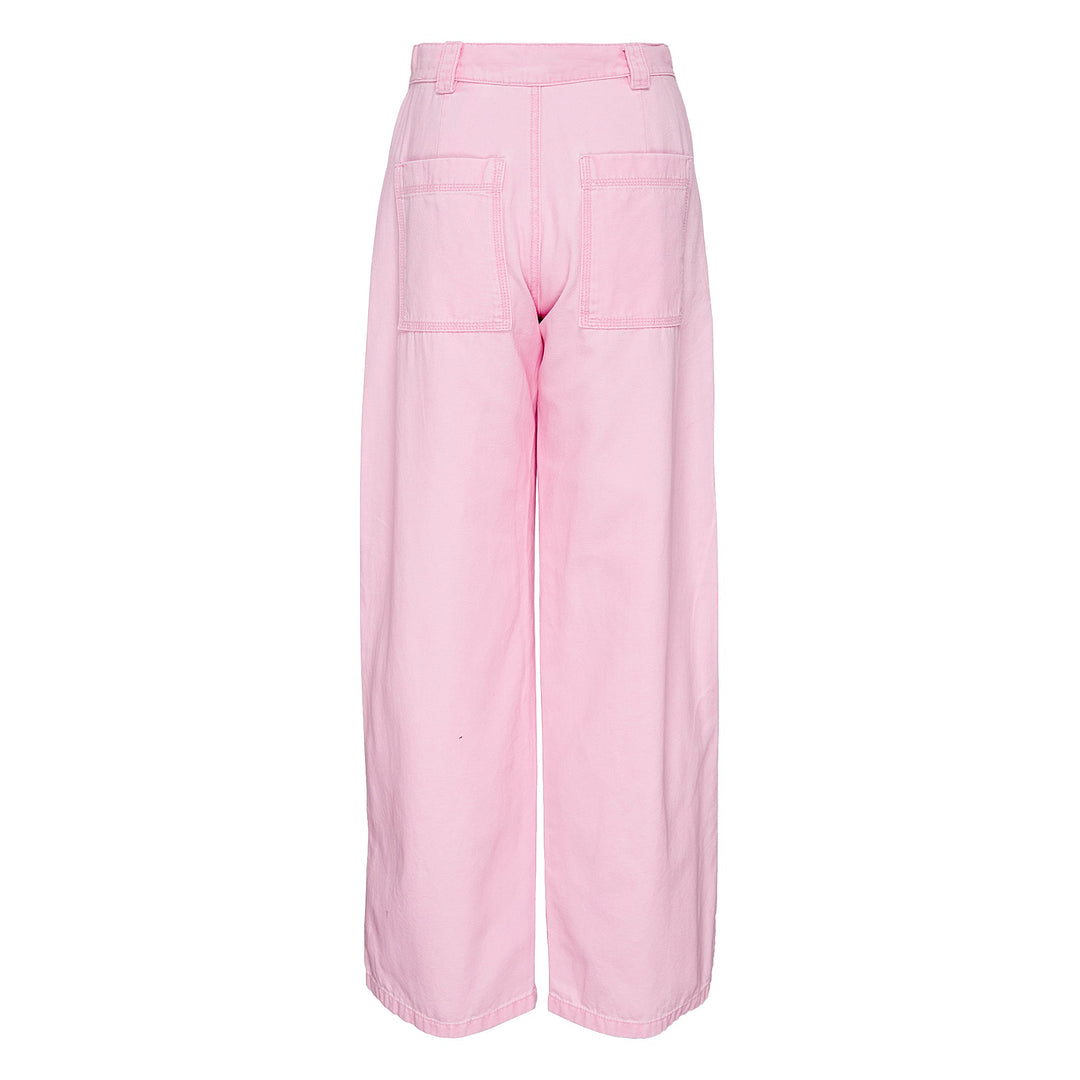 Pink Womens Work Trousers