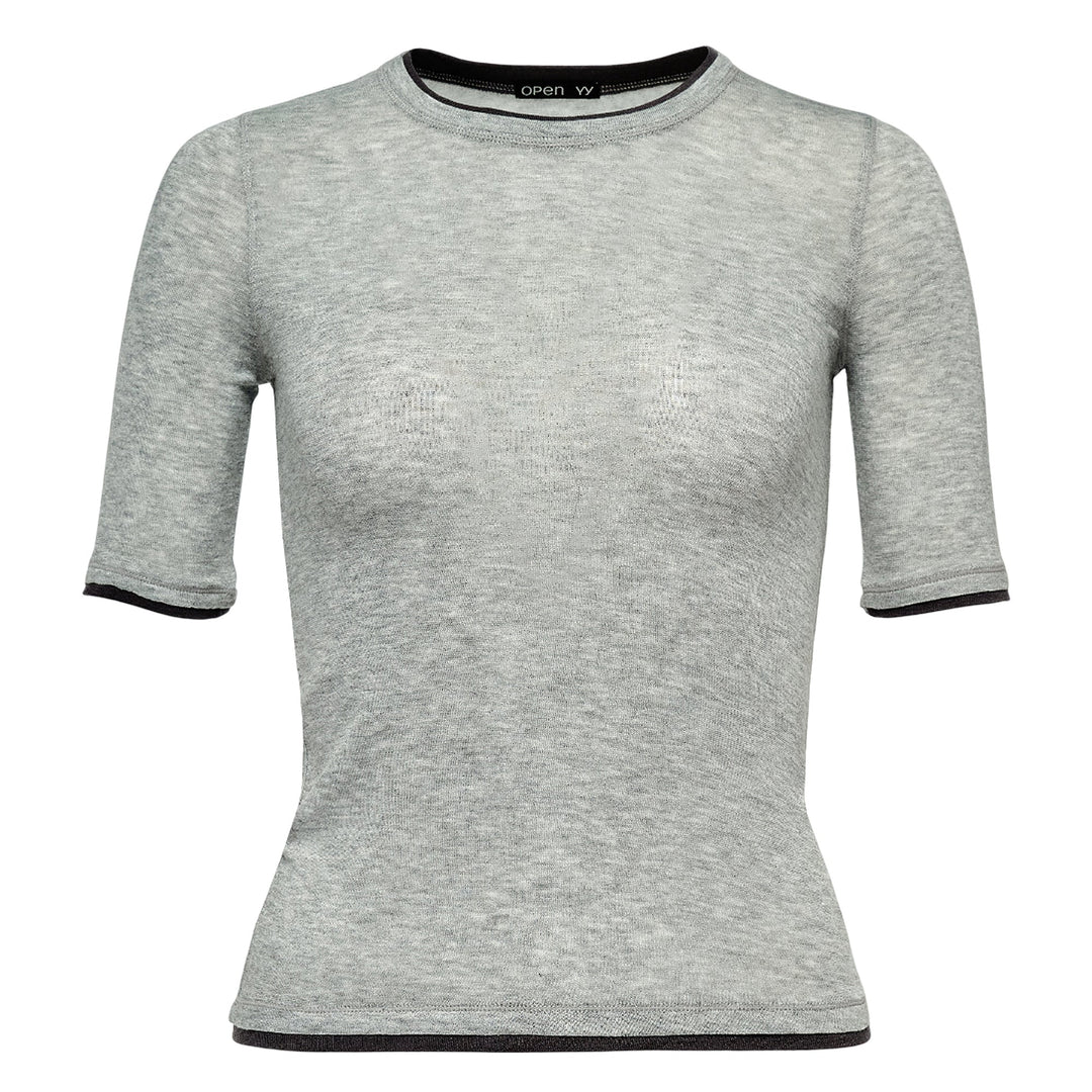 Contrast Edge T-Shirt