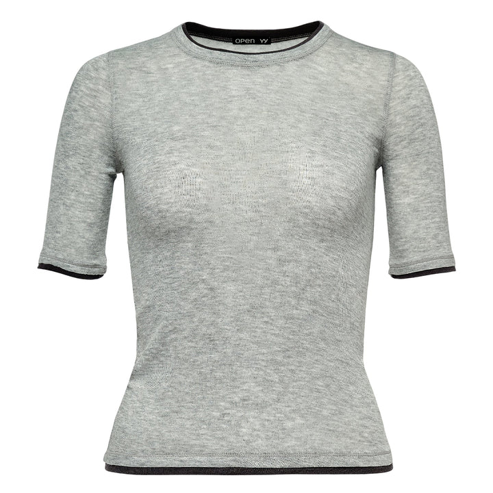 Contrast Edge T-Shirt