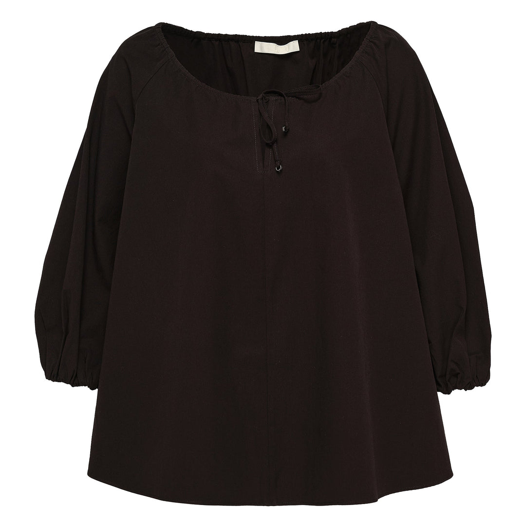 Tumbled Cotton Flare Top