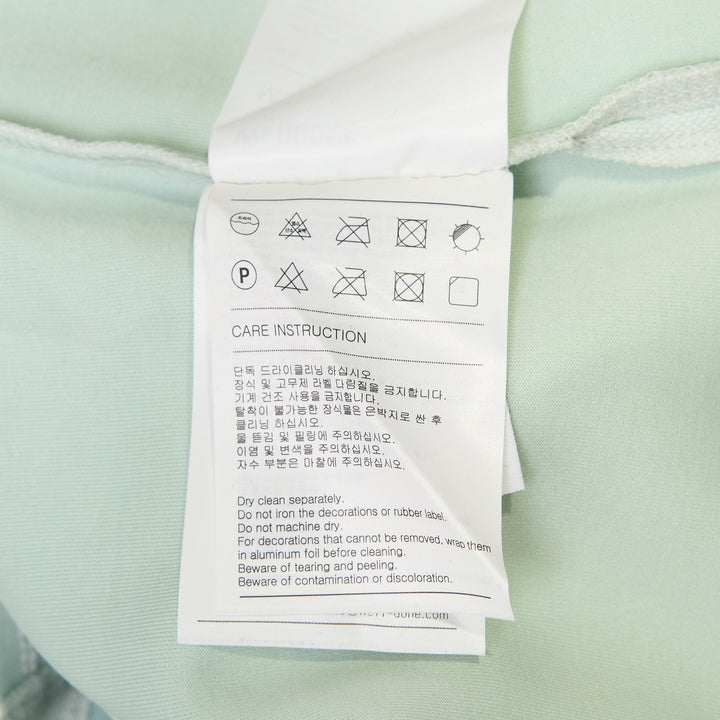 Mint Womens Cropped Polo T-Shirt